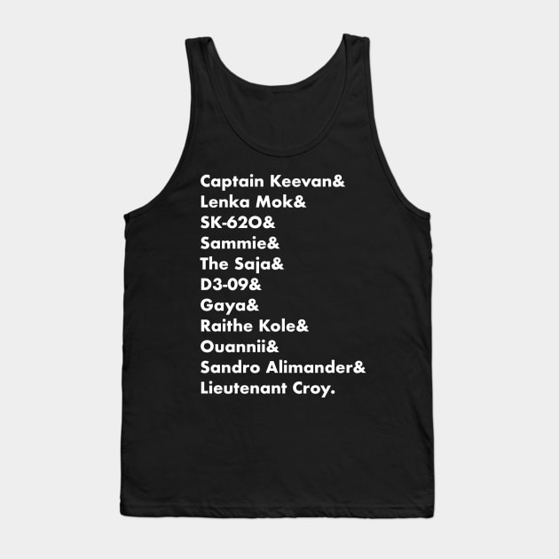 Our heroes Tank Top by littlesparks